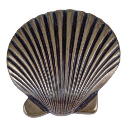 Atlas 143 Nautical/Ocean, Clamshell Cabinet Knob, 2"