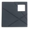 Atlas 251L/251R Modernist Square Cabinet Knob