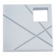Atlas 251L/251R Modernist Square Cabinet Knob