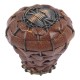 Atlas 3173-O Hamptons Saddle Leather Small Knob, Aged Bronze