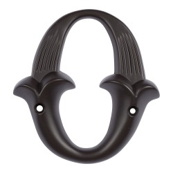 Atlas AN0-O 4.75" ALHAMBRA House Number Oil Rubbed Bronze 0 - Aged Bronze