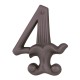 Atlas AN4-O 3" ALHAMBRA House Number 4