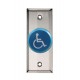 RCI 991 991N-BBPTDX32D Pneumatic Handicap or Push To Exit Symbol Time Delay Pushbutton