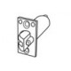 Cal-Royal CAL750 Anti-Friction Dead Latch for Fire Doors