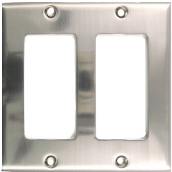 Rusticware 787 Double Rocker Switchplate