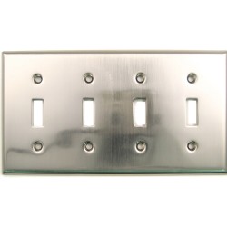 Rusticware 790 Quad Switch Switchplate