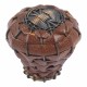 Atlas 3173-O Hamptons Saddle Leather Small Knob, Aged Bronze