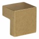 Atlas A865 Successi Small Square Cabinet Knob, 5/8" CTC