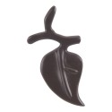 Atlas 184-O Nature, California Leaf Cabinet Knob, Aged Bronze, 2.5"