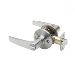 Copper Creek DL181 Satin Stainless Daley Lever Interior Assembly for Front Door Handleset