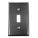 Acorn AWBP AW1BP Toggle Smooth Iron-Steel Switch Plate