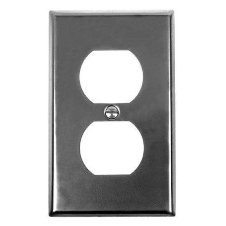 Acorn AW5BP Duplex Smooth Iron-Steel Wall Plate