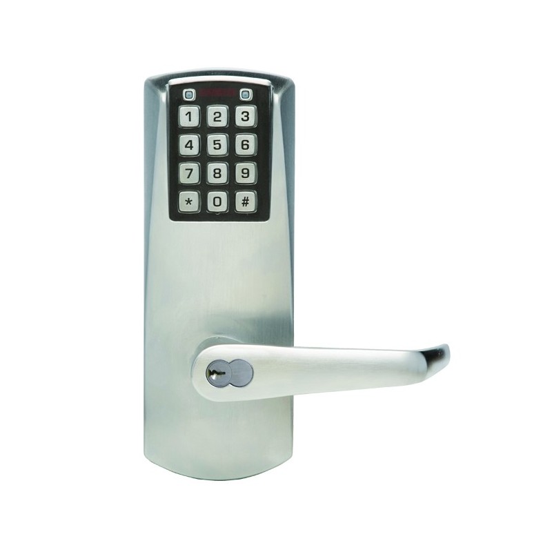 Kaba E-Plex E2000 Series Electronic Keyless Pushbutton Access Door Cipher Lock w/ Lever