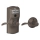 Schlage FE575 CAM 626 ACC KD CAM ACC Camelot Keypad Entry Lock w/ Accent Lever & Auto-Lock