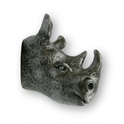 SIRO 100-H138 Impala Rhinoceros head Knob