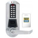 KABA E-Plex E5700 Series Heavy Duty Grade 1 Electronic Pushbutton PIN/HID Prox Cipher Door Lock w/ Lever