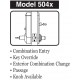 Kaba 5042CWL3 Mechanical Pushbutton Lock