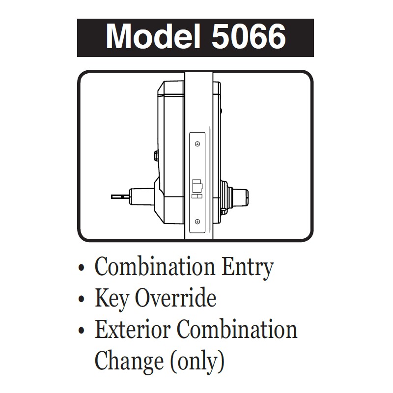 KABA Simplex 5000 Series Mechanical Pushbutton Lock