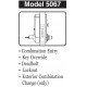 Kaba 5025XSWK744 Mechanical Pushbutton Lock