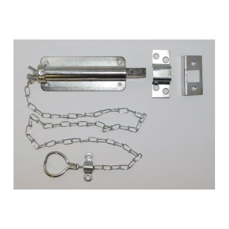 Don-Jo 1540 Pull Chain Bolt for Tall Doors