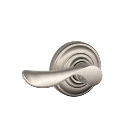 Schlage Champagne Door Lever with Andover Decorative Rose