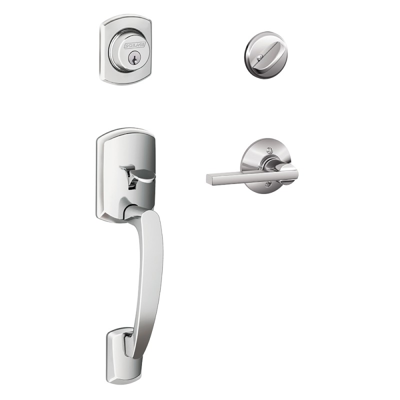 Schlage GRW Greenwich F Series Handleset