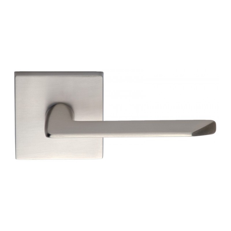 Omnia 237S/00 Fashionable Solid Brass Lever With Square Rose