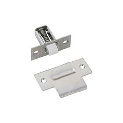 Ives RL36/36A Roller Latch Mortise, Satin Stainless Steel