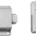 Ives RL38 Roller Latch Surface Mount, Satin Stainless Steel