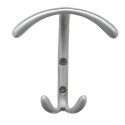 Ives 506626 Plymouth Curved Double Coat Hook, Surface Mount