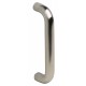 Ives 8103EZHD-8 BLK Straight Door Pull, 1" Round, 2-1/2" Clearance