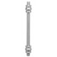 Ives 837112 625N Addison Decorative Flat Tip Straight Pull, 1" Diameter