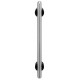 Ives 8848-12619 Latitude Decorative Straight Pull w/ Black Stand Offs, 1" Diameter