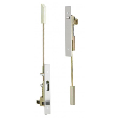 Ives FB51T-18-MD US10Stainless Constant Latching Top & Automatic Bottom Bolt, Metal Door