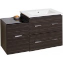 American Imaginations AI-738 Plywood-Melamine Vanity Set In Dawn Grey