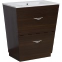 American Imaginations AI-1201 Plywood-Melamine Vanity Set In Wenge