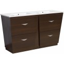 American Imaginations AI-1202 Plywood-Melamine Vanity Set In Wenge