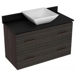 American Imaginations AI-1490 Plywood-Melamine Vanity Set In Dawn Grey