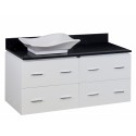 American Imaginations AI-1499 Plywood-Veneer Vanity Set In White