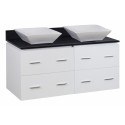 American Imaginations AI-1507 Plywood-Veneer Vanity Set In White