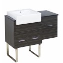 American Imaginations AI-1550 Plywood-Melamine Vanity Set In Dawn Grey