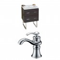 American Imaginations AI-8372 Plywood-Melamine Vanity Set In Dawn Grey With Single Hole CUPC Faucet
