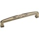 Milan 5 9/16" Overall Length Decorated Square Cabinet Pull