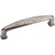 Milan 4 1/4" Overall Length Decorated Square Cabinet Pull