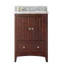 American Imaginations AI-17503 Plywood-Veneer Vanity Set In Walnut