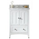 American Imaginations AI-17529 Plywood-Veneer Vanity Set In White