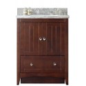 American Imaginations AI-17540 Plywood-Veneer Vanity Set In Walnut