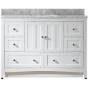 American Imaginations AI-17657 Plywood-Veneer Vanity Set In White