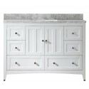 American Imaginations AI-17669 Plywood-Veneer Vanity Set In White