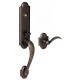 Baldwin Estate Series 85354 Boulder 3/4 Escutcheon Hadleset Emergency Egress w/ 5024 Oval Door Knob or 5452V Beavertail Door Lever